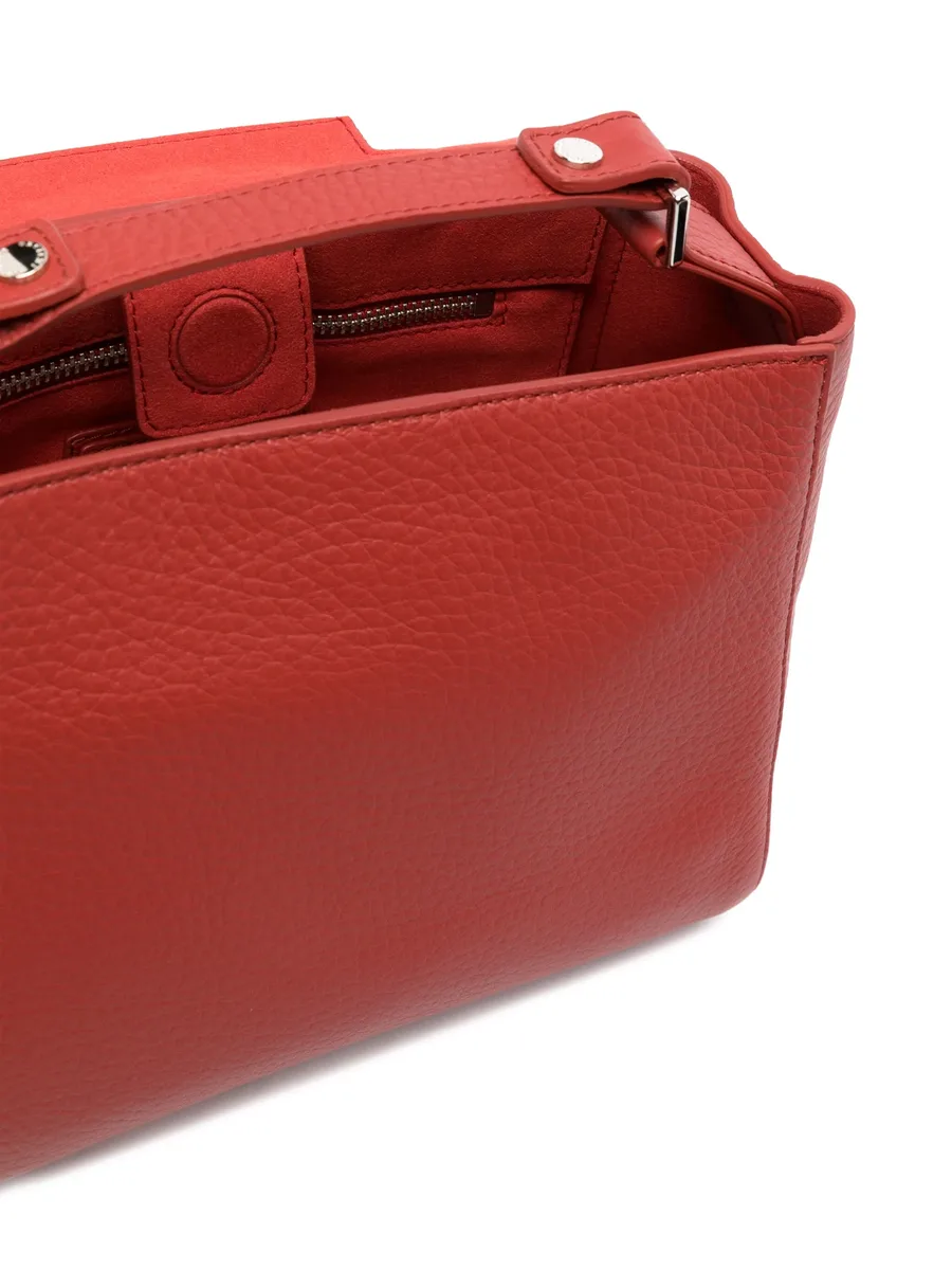 Sveva Soft leather tote bag 5