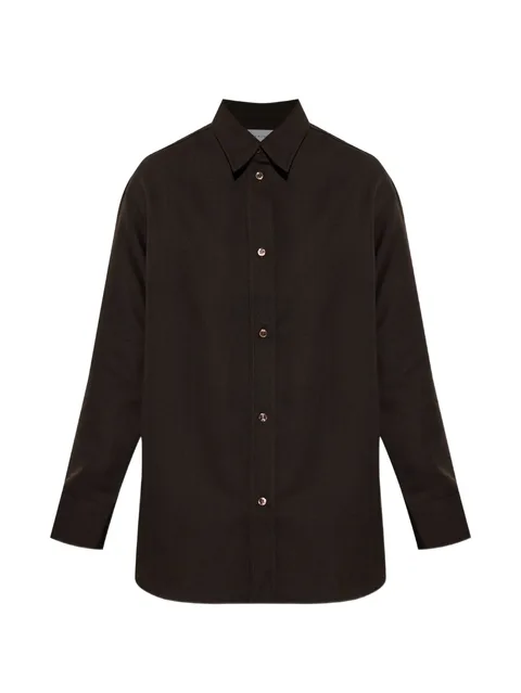 long-sleeve button-down shirt