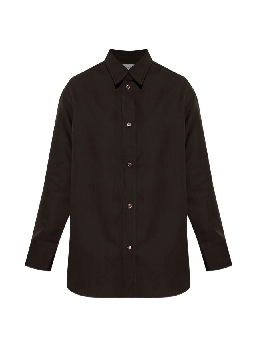 long-sleeve button-down shirt 1