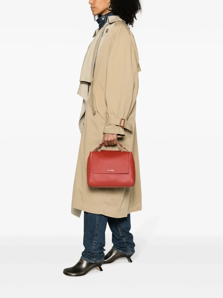 Sveva Soft leather tote bag 2