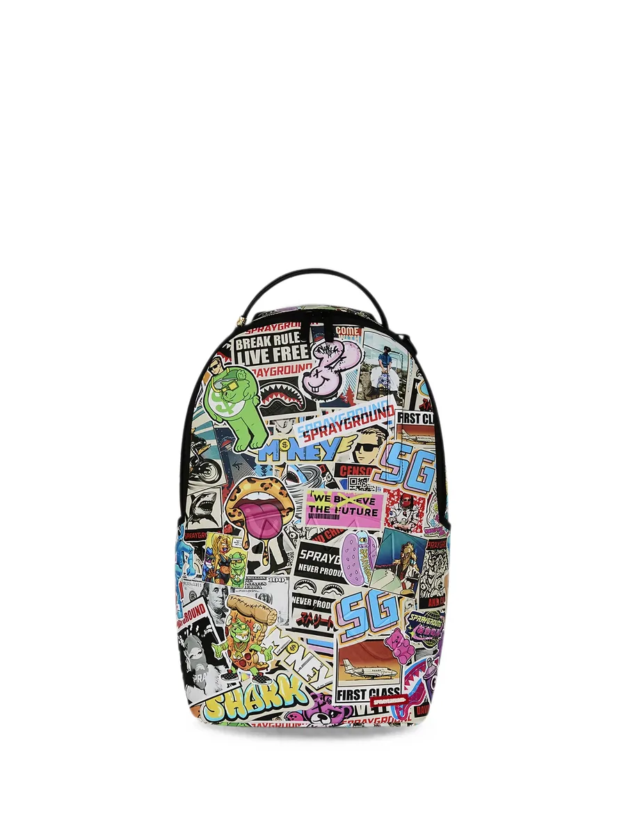 рюкзак Punk Sticker Shark 1