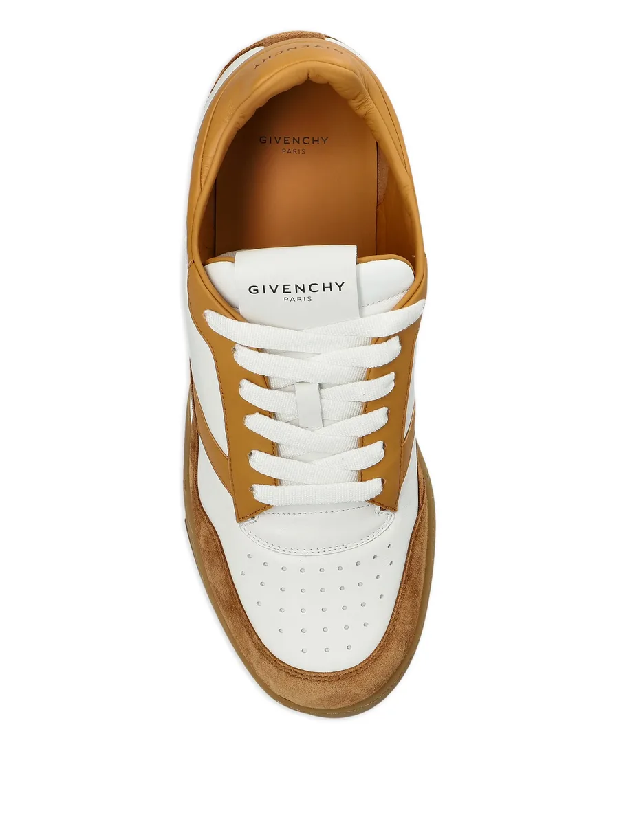 lace-up leather sneakers 7