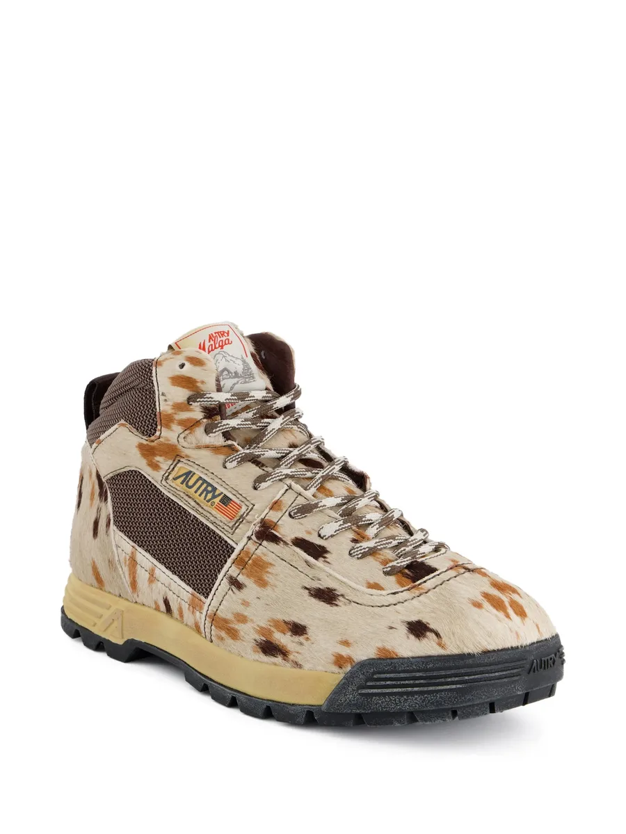 Malga cow-print boots 2