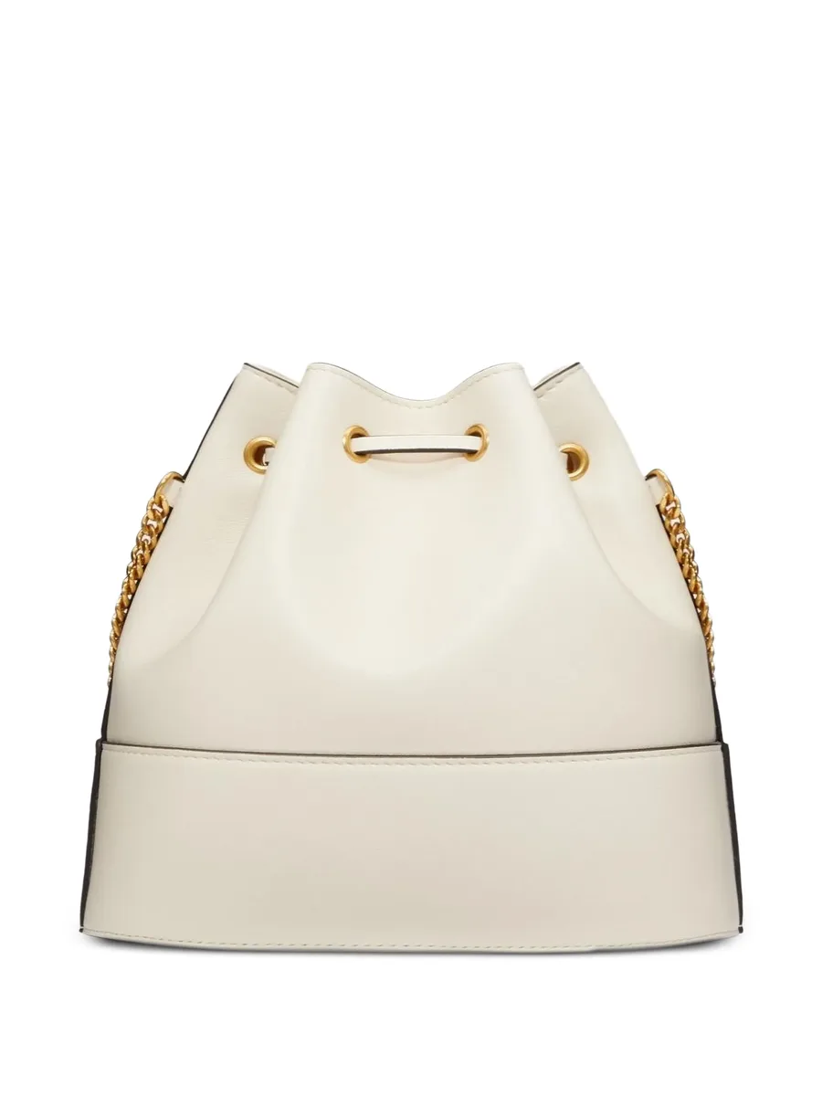mini VLogo Signature bucket bag in nappa leather 2