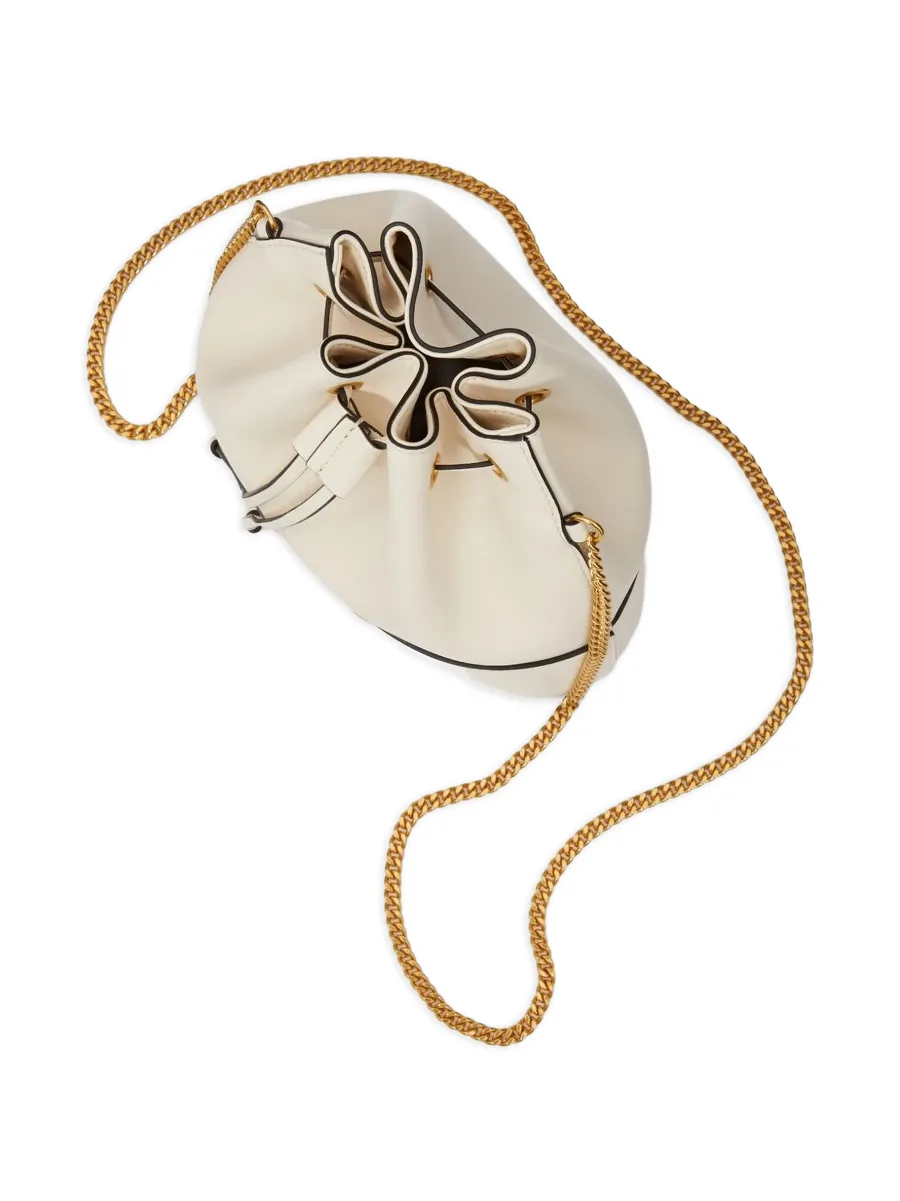 mini VLogo Signature bucket bag in nappa leather 5