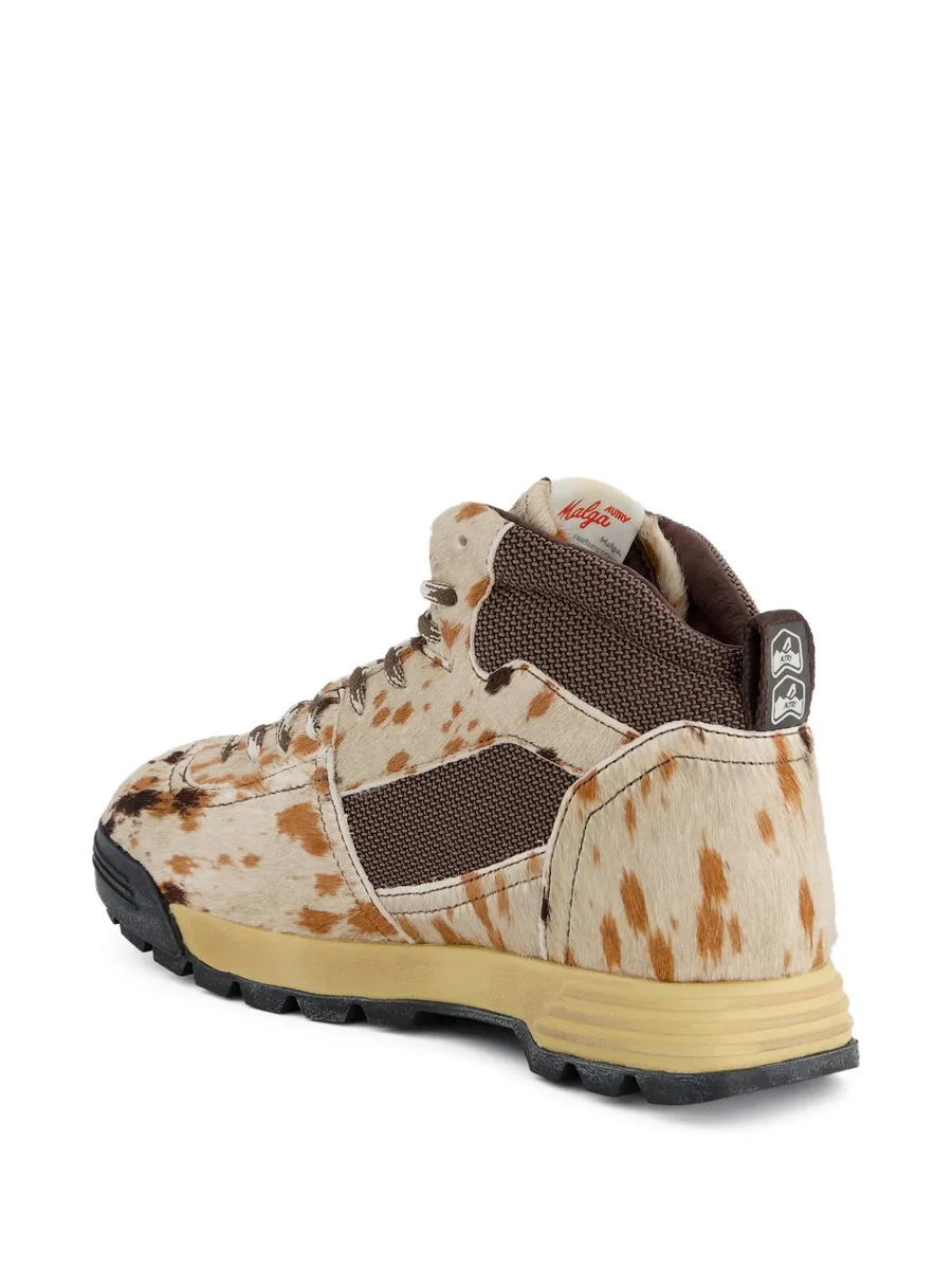 Malga cow-print boots 3