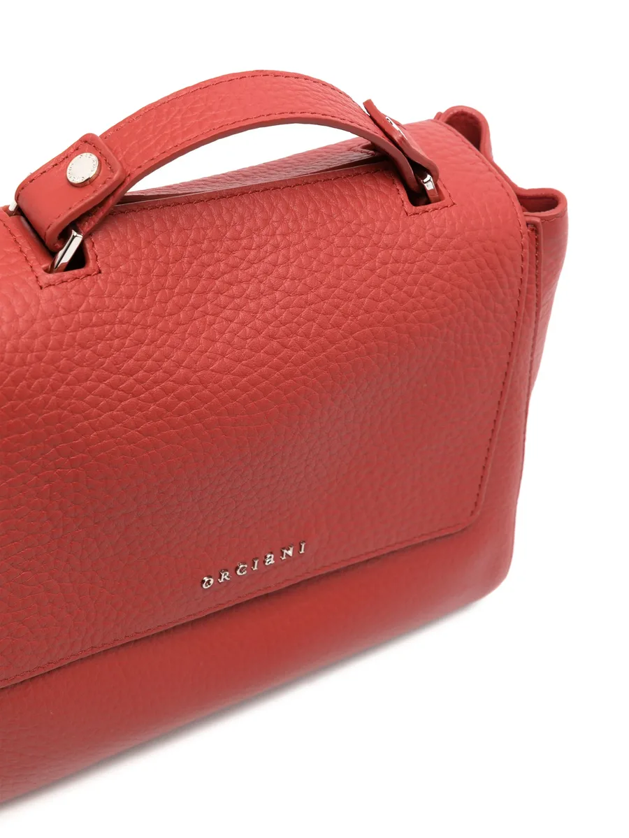 Sveva Soft leather tote bag 4