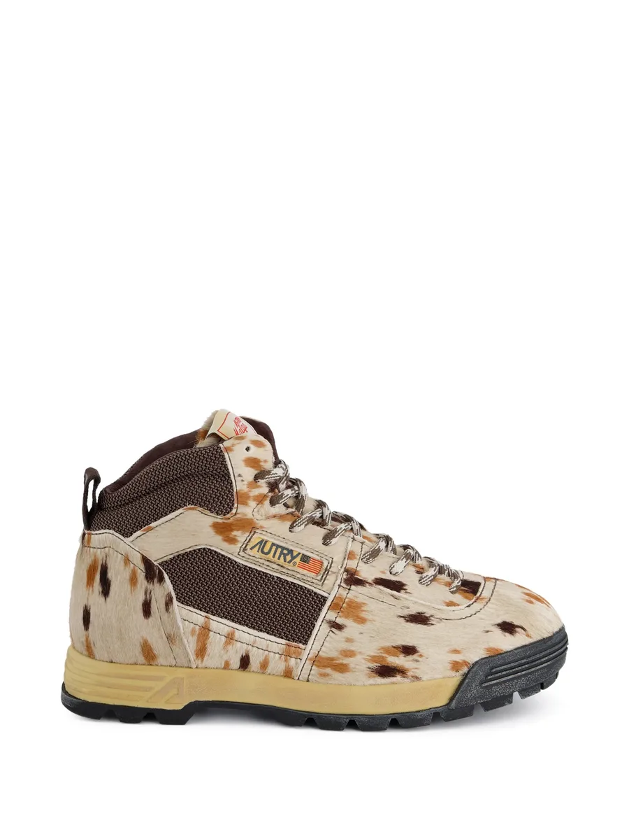 Malga cow-print boots 1