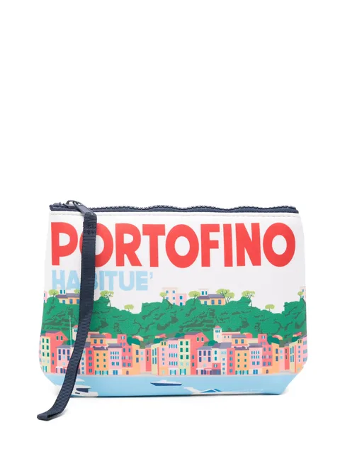 клатч Aline с принтом Portofino