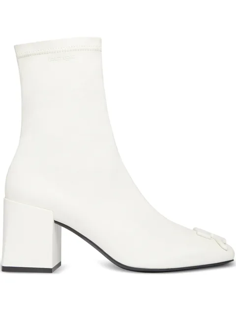 70mm block-heel ankle boots