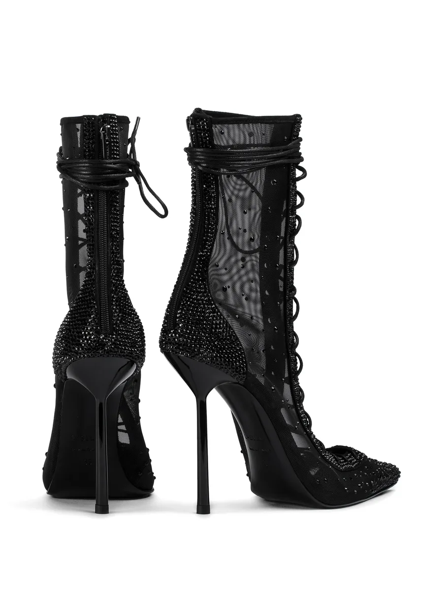 Colette embellished lace-up boots 4