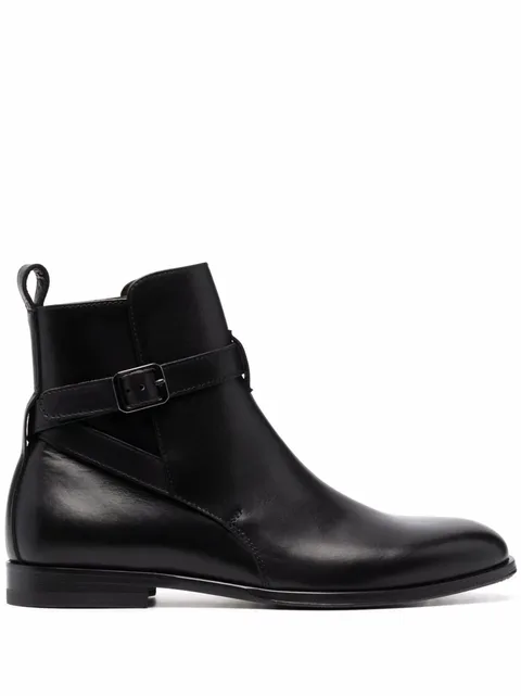 Lara buckled ankle boots