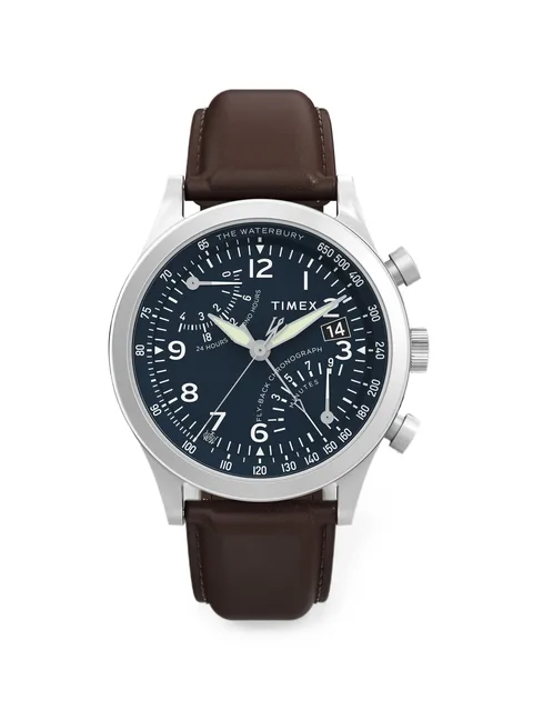 наручные часы Waterbury Traditional Fly Back Chronograph 43 мм