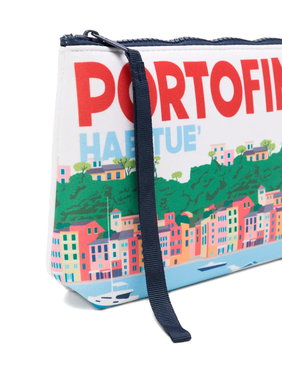 клатч Aline с принтом Portofino 4