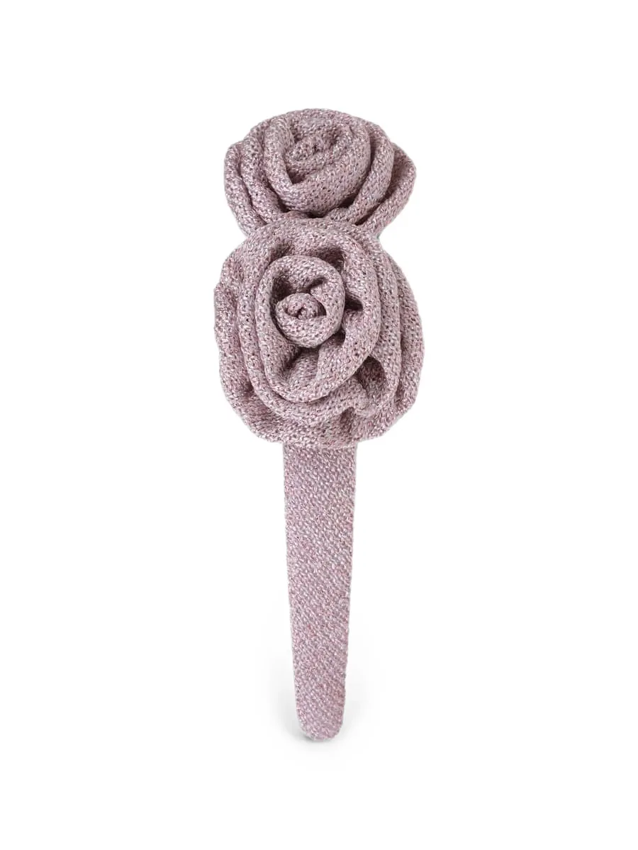 flower-detail headband 2