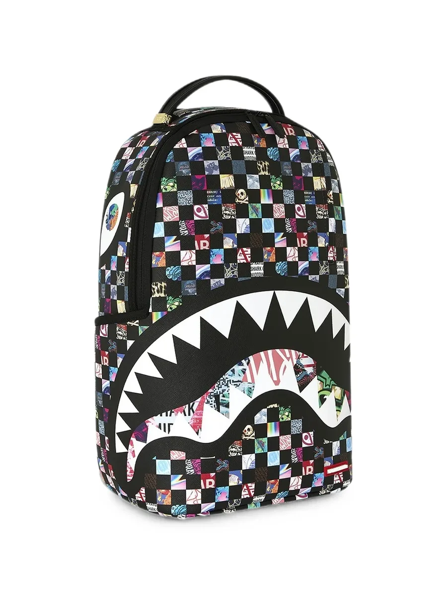 клетчатый рюкзак Shark Mouth 4
