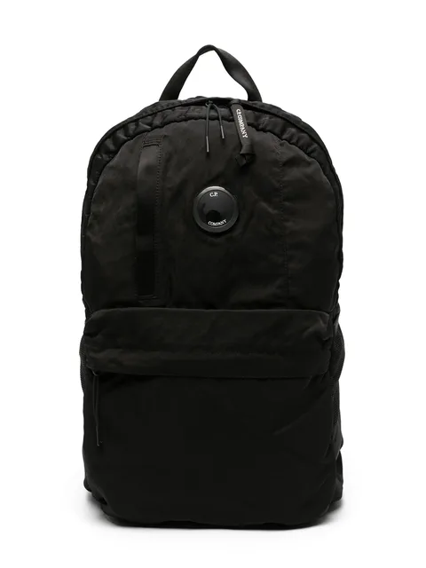 Lens-detail laptop backpack