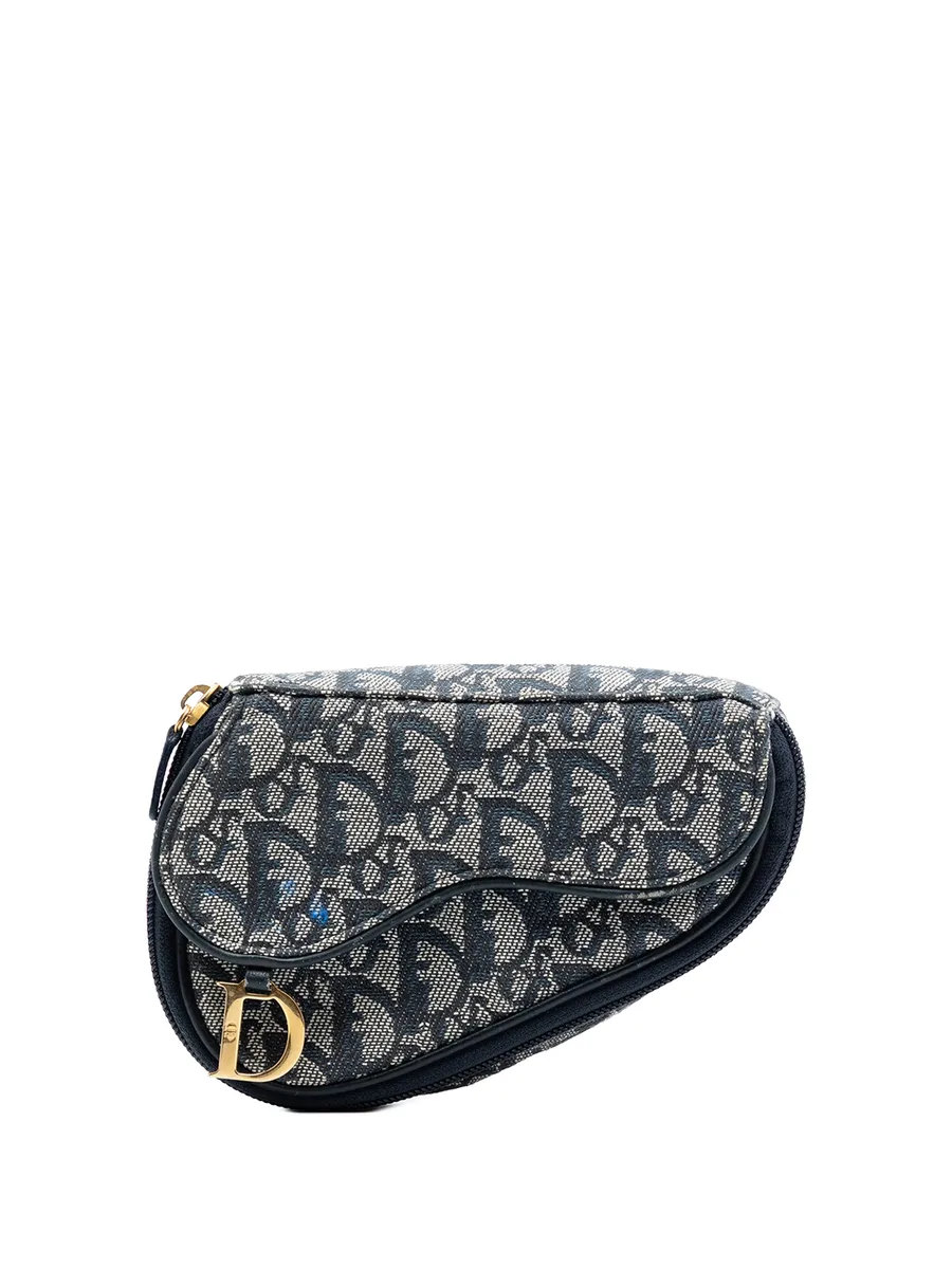 клатч Diorissimo Canvas Saddle (1998 год) 1