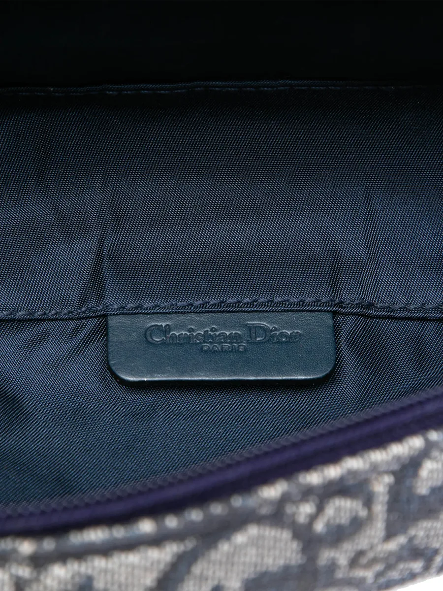 клатч Diorissimo Canvas Saddle (2000 год) 7