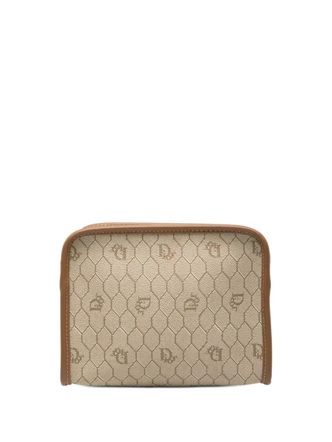 20th Century Honeycomb Coated Canvas pouch