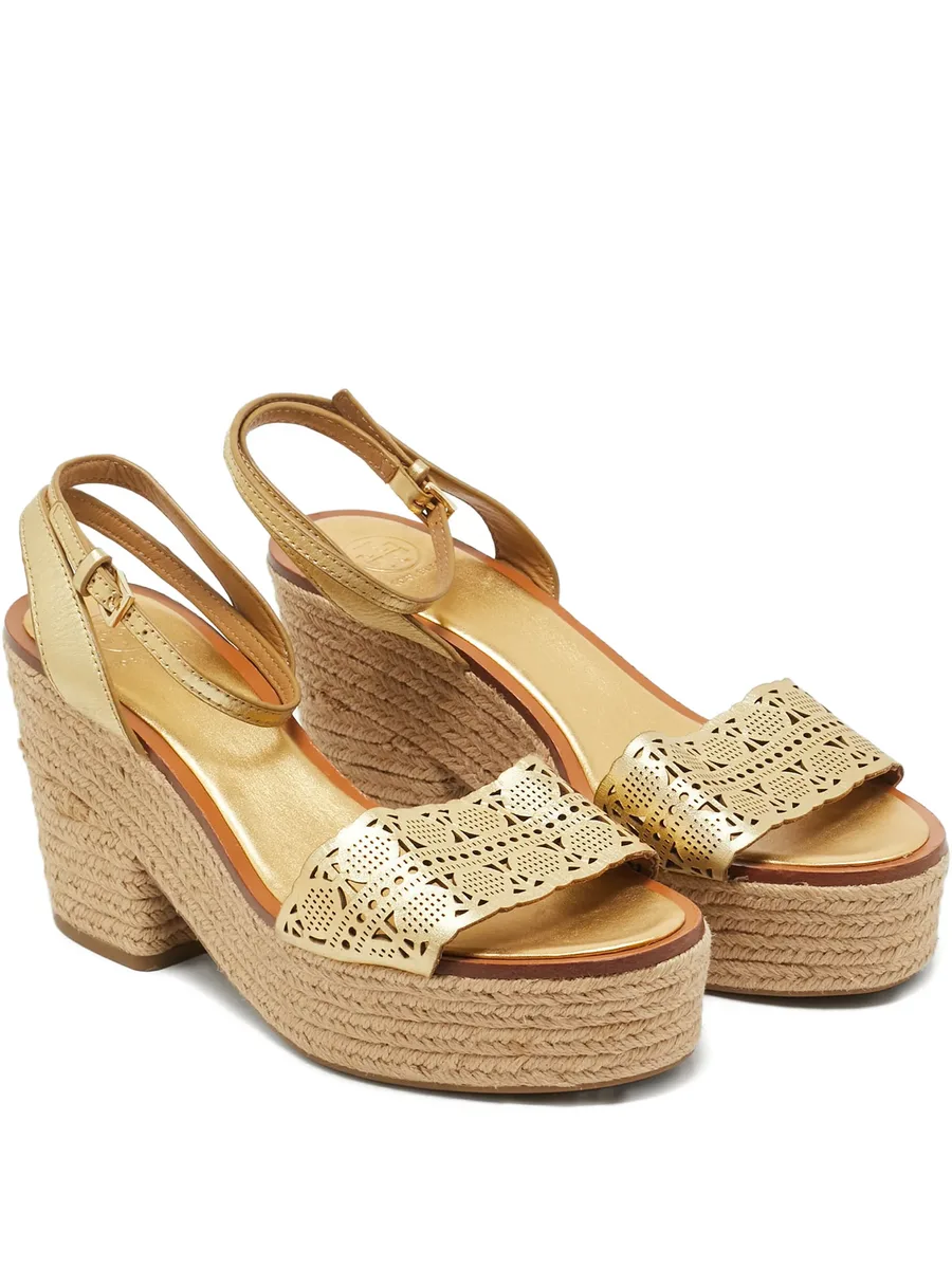 Roselle cutout platform espadrilles 1