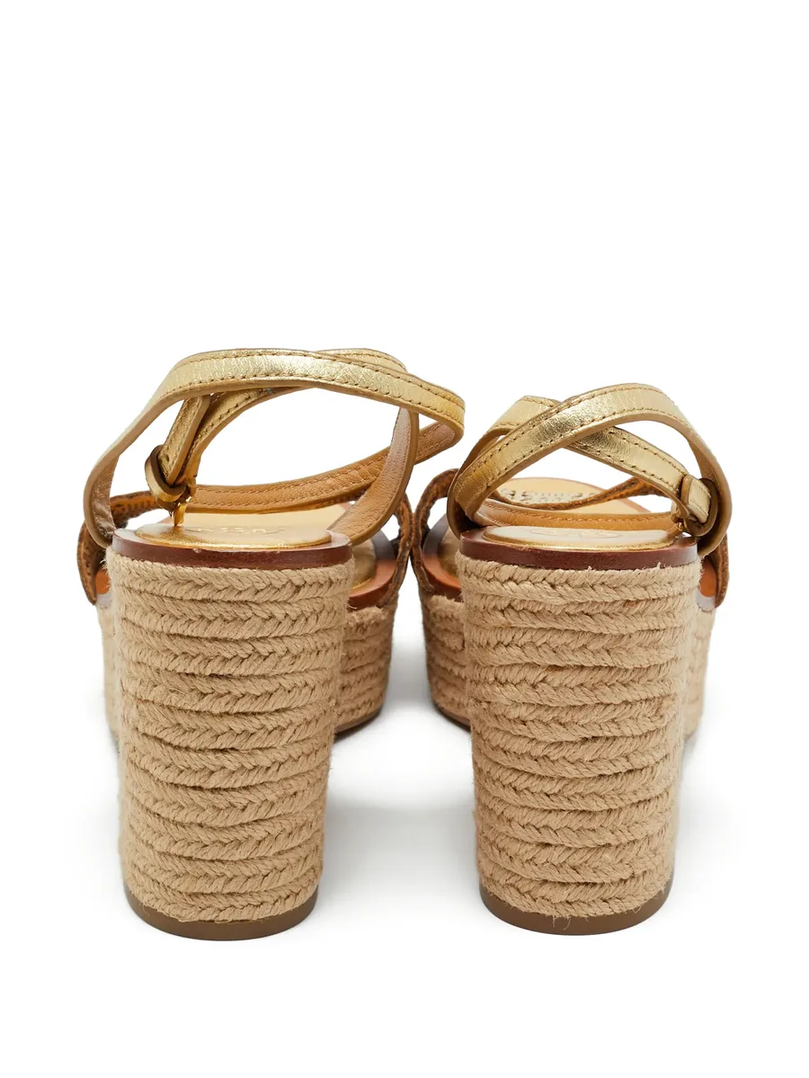 Roselle cutout platform espadrilles 3