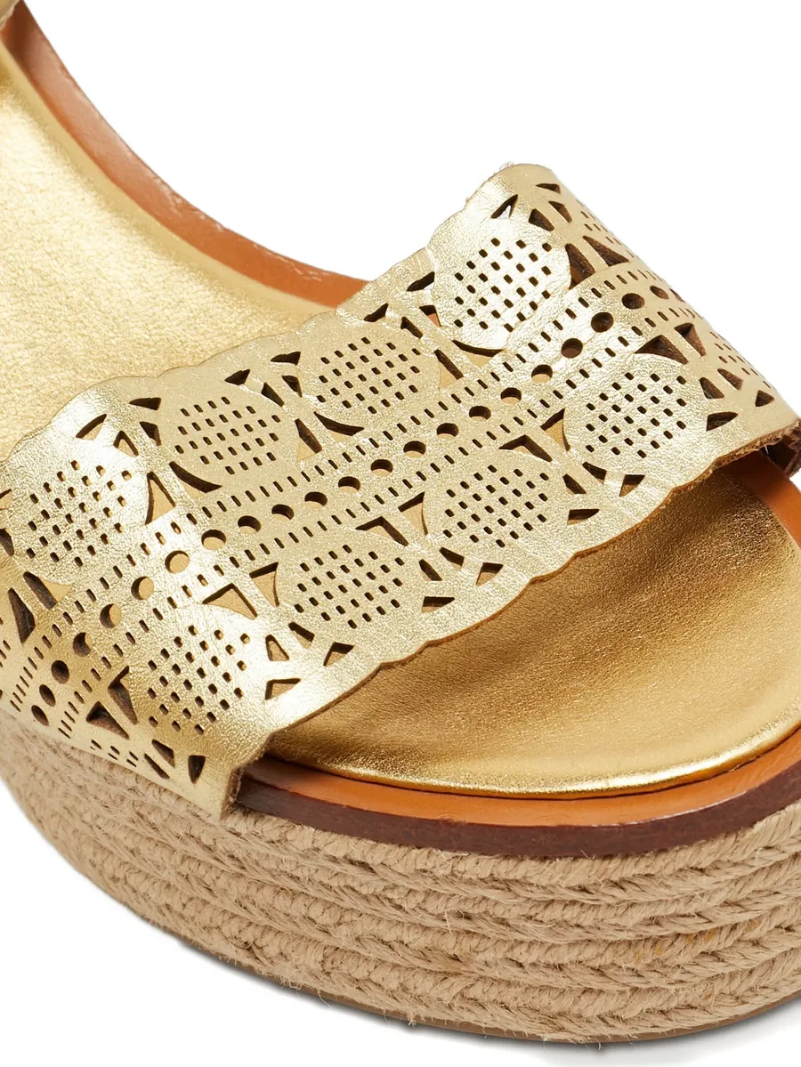 Roselle cutout platform espadrilles 7