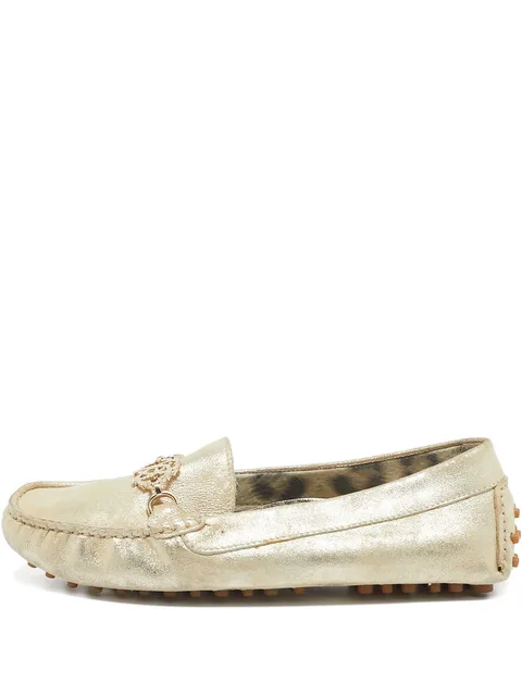 leather loafers