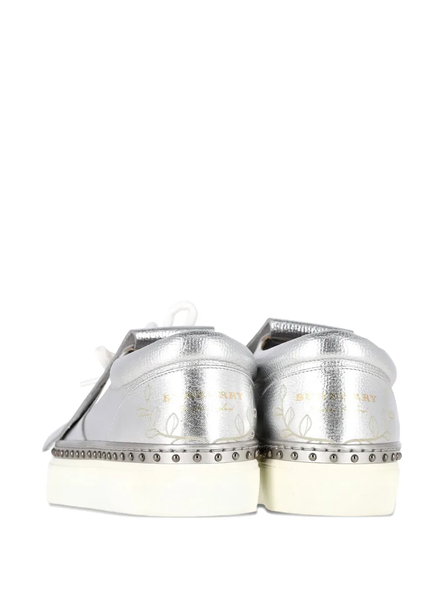 Kiltie fringe detail slip-on sneakers 4