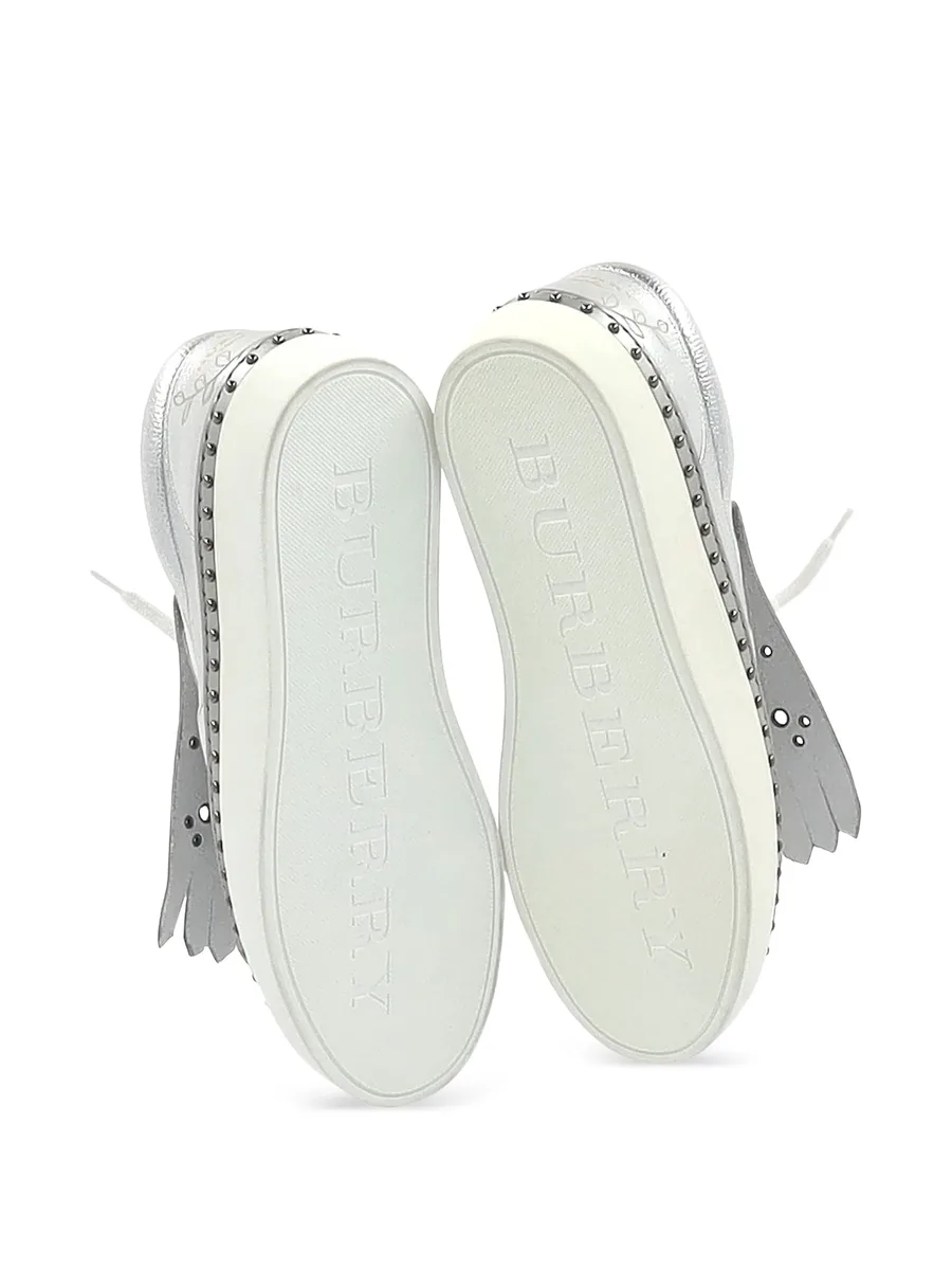 Kiltie fringe detail slip-on sneakers 8