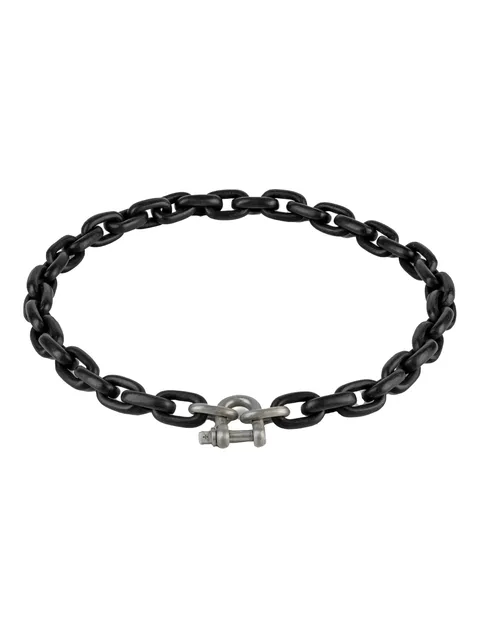 серебряное колье Charm Chain Choker