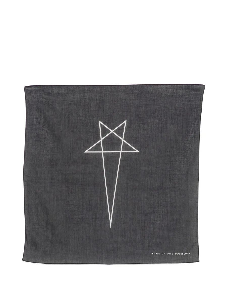 шарф Pentagram с логотипом 1