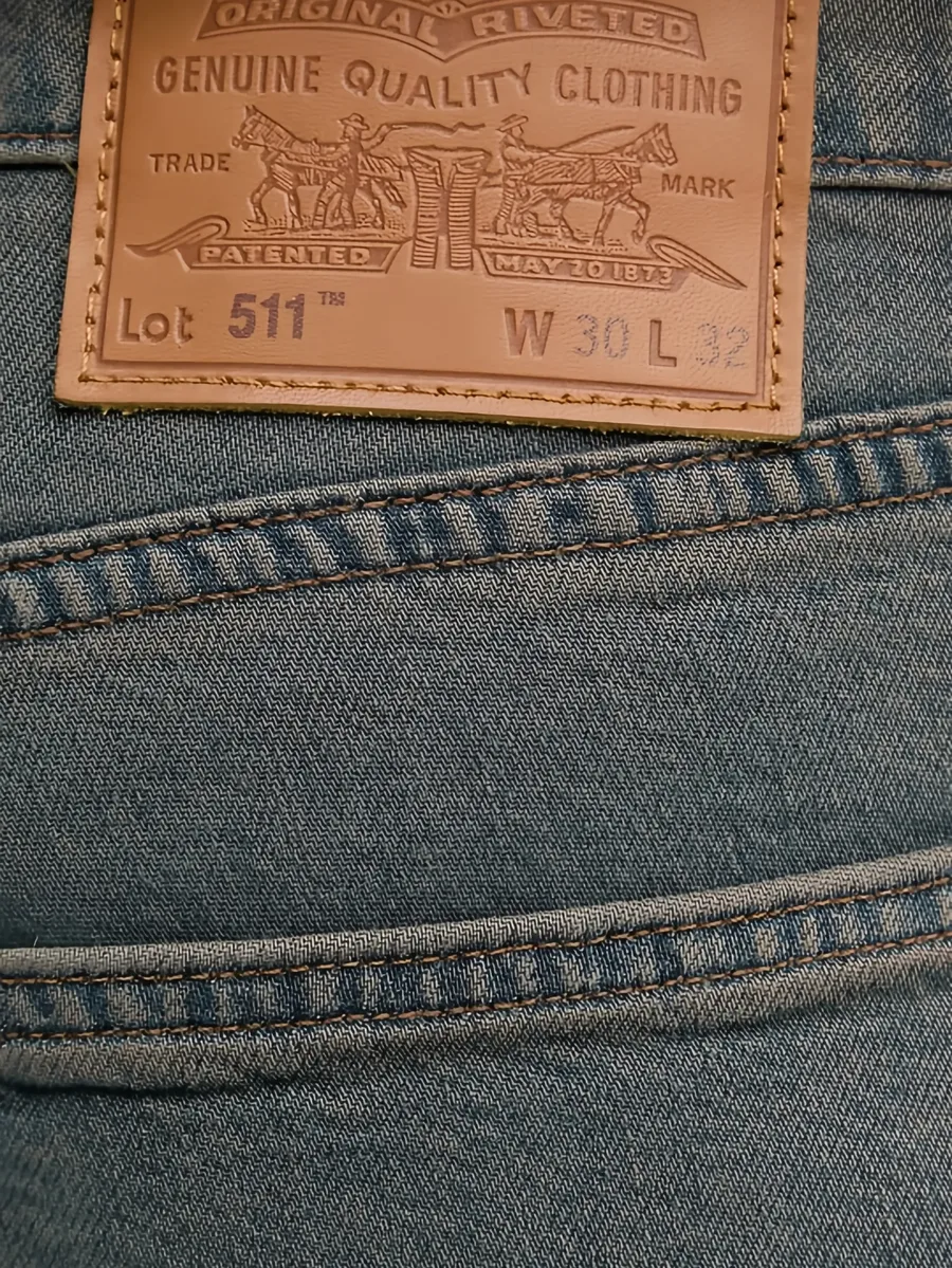 511 logo-patch slim jeans 7
