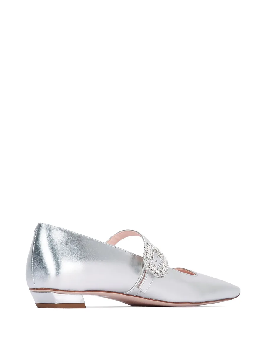 crystal-buckle pumps 6