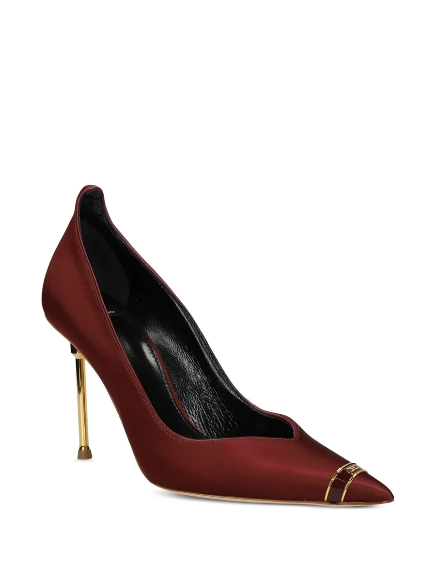 metallic-trimmed pointed-toe pumps 3