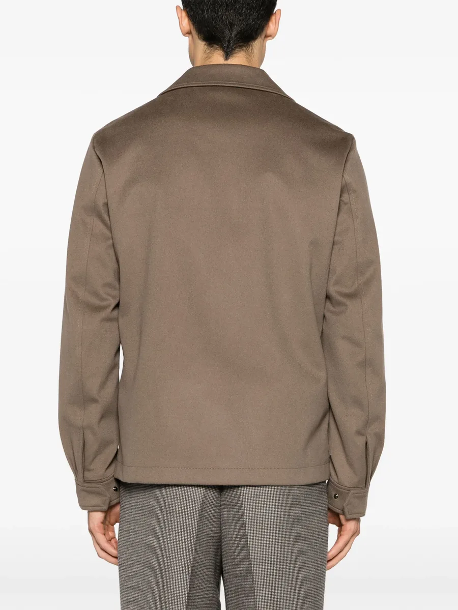 patch-pockets wool jacket 8