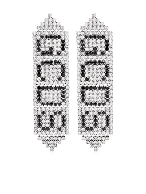 серьги Bling Logo