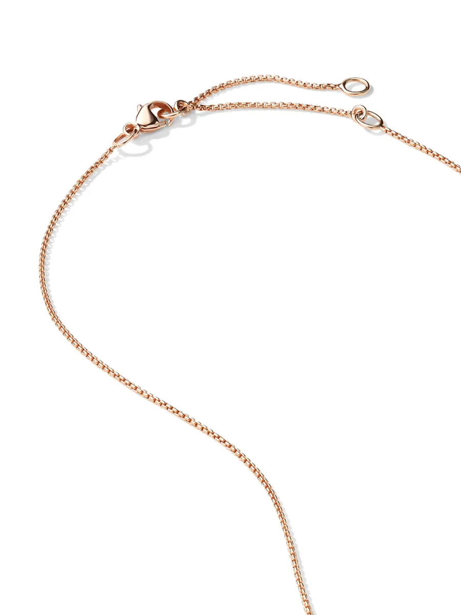 колье Chatelaine из розового золота с бриллиантами и морганитом 3