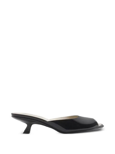 kitten-heel sandals