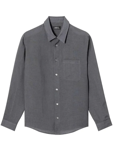 patch-pocket shirt
