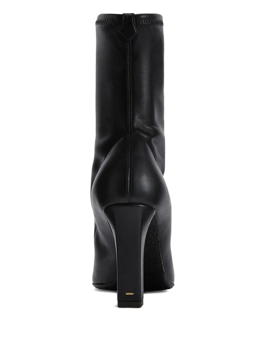 Janiee Stretch 90 square-toe sock boots 6