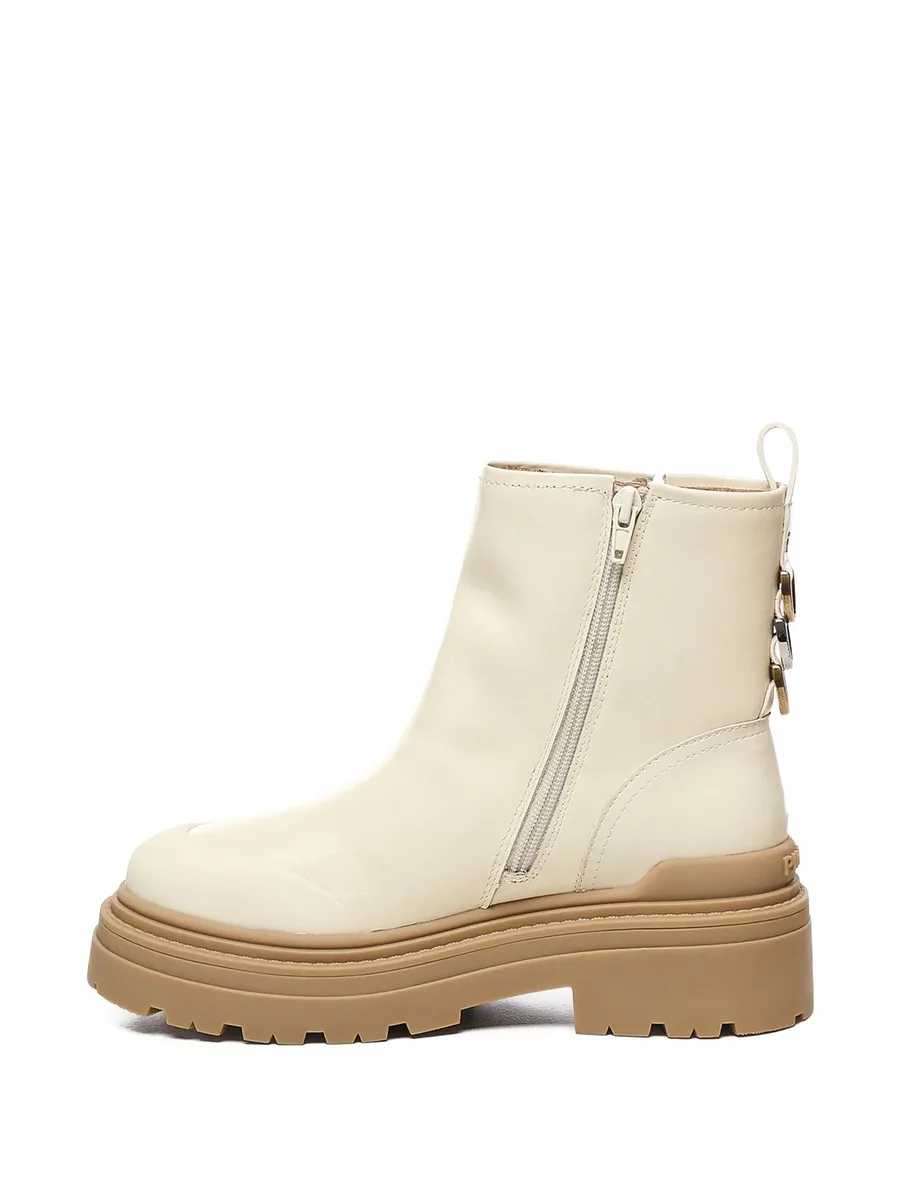 buckle-detail platform boots 6