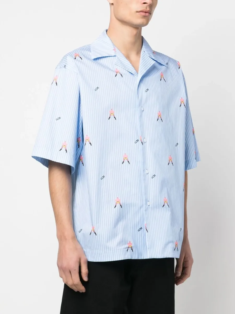 print short-sleeved shirt 6