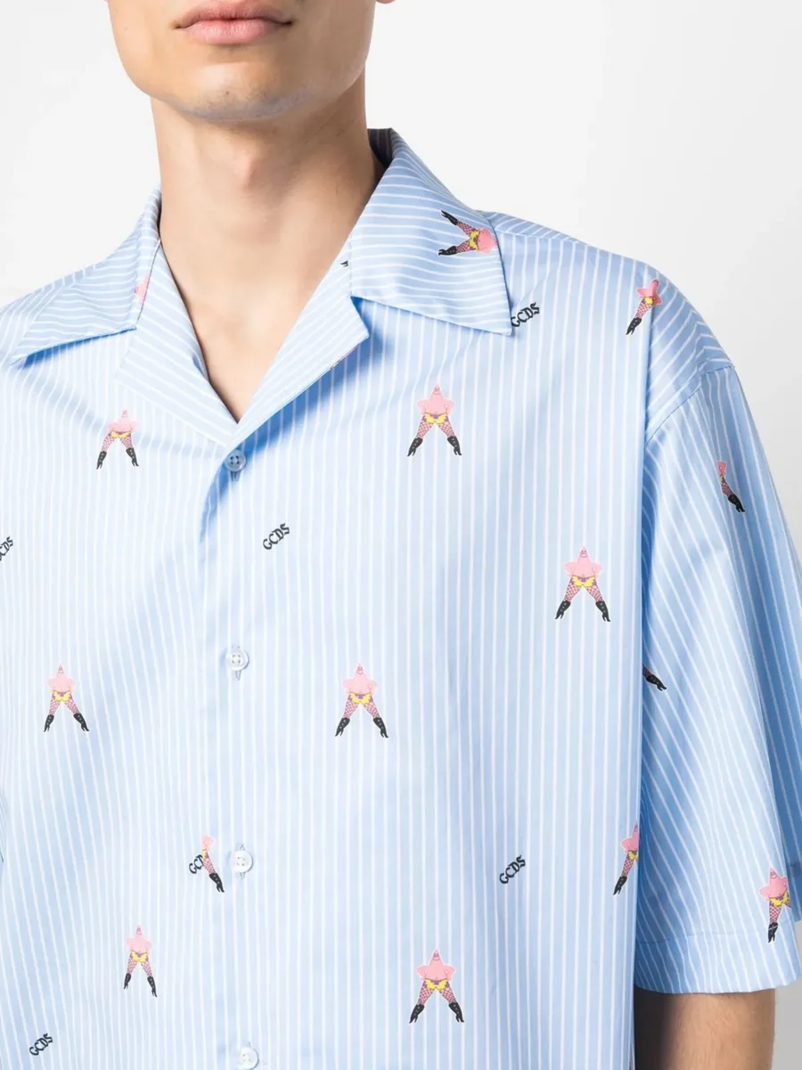 print short-sleeved shirt 9