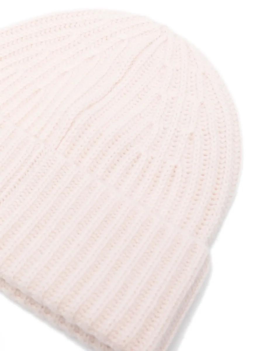 ribbed-knit cashmere beanie 2