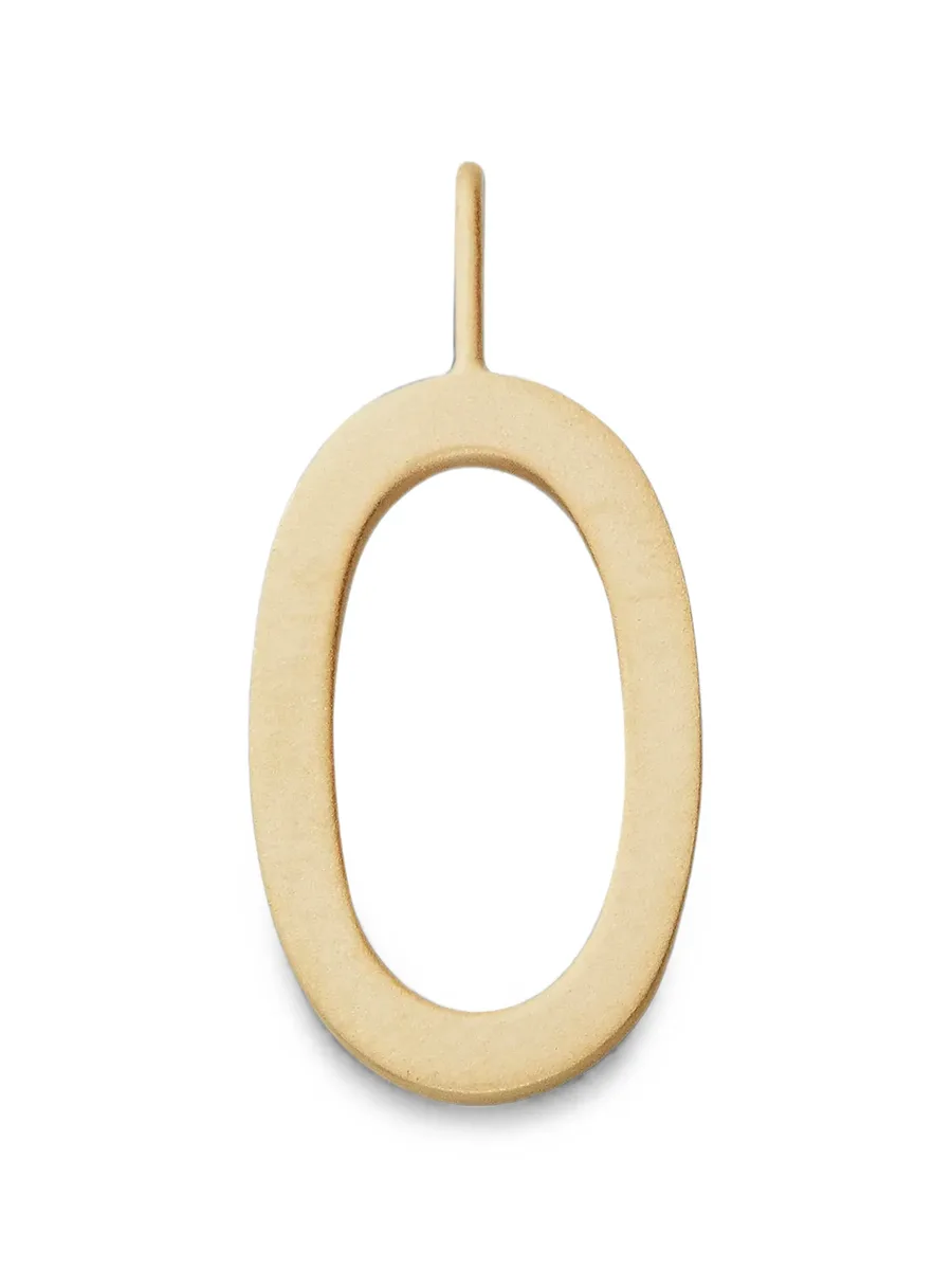 подвеска Letter O 1