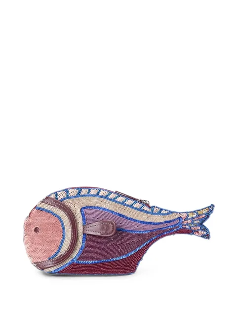 декорированный клатч Pesce
