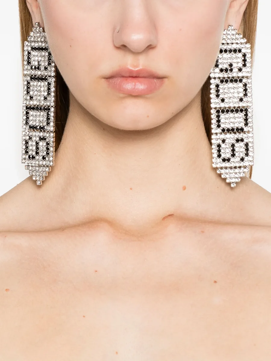 серьги Bling Logo 2
