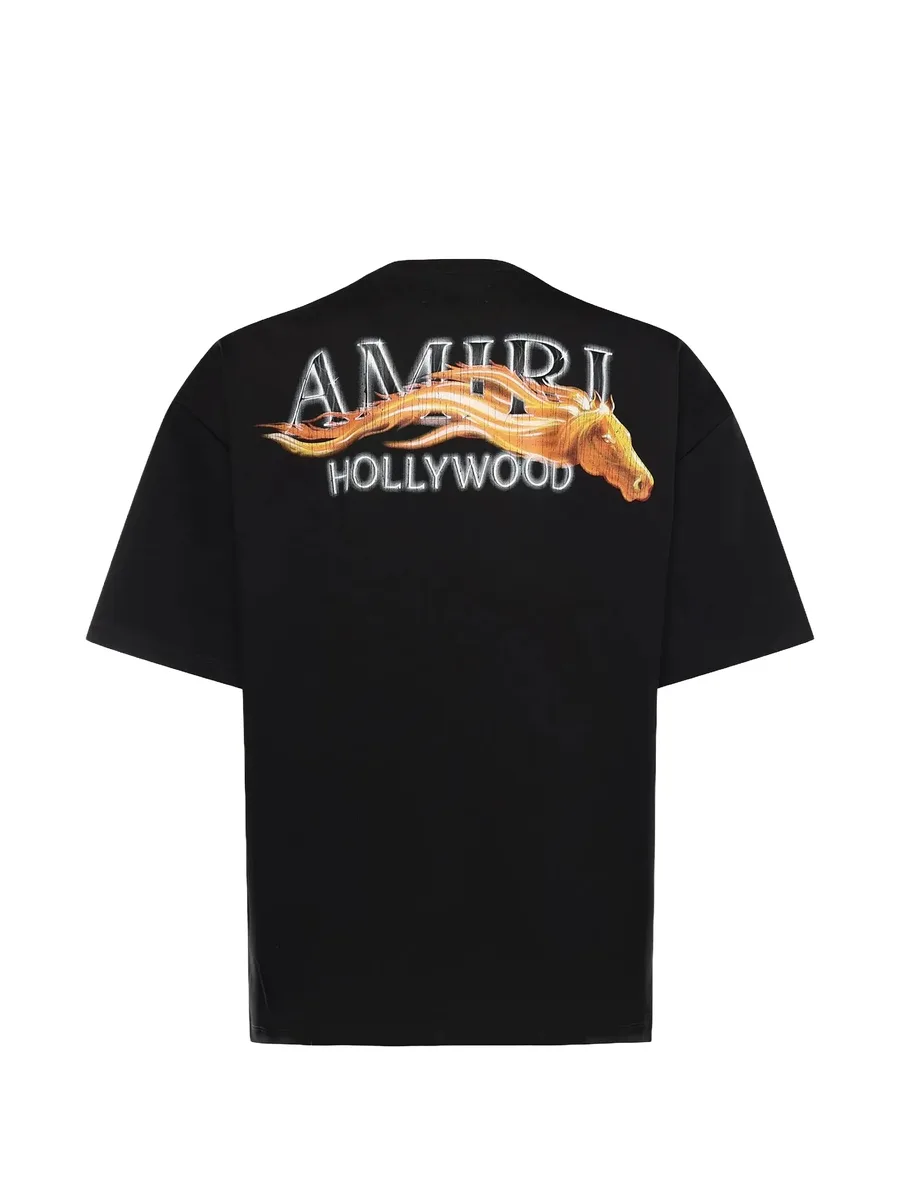 футболка с принтом Hollywood Horse 4