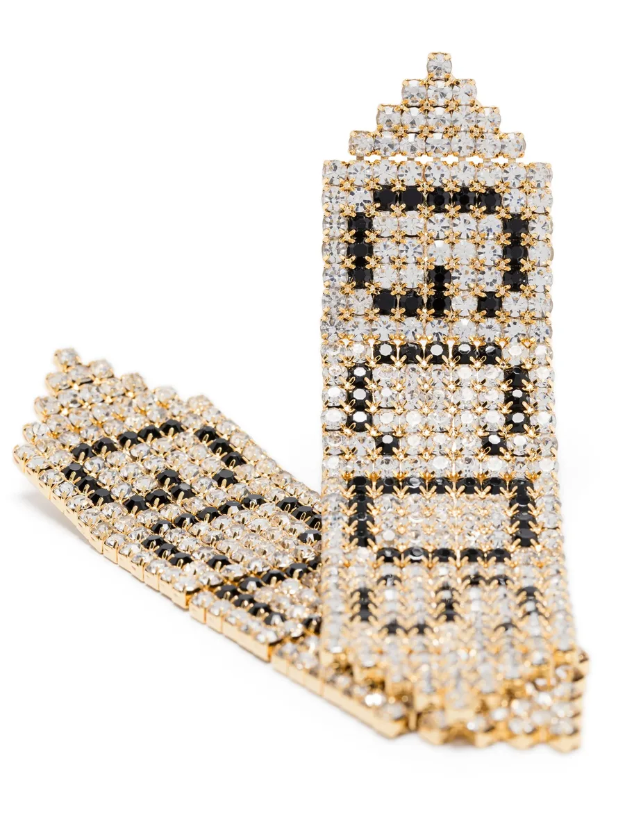 серьги Bling Logo 3